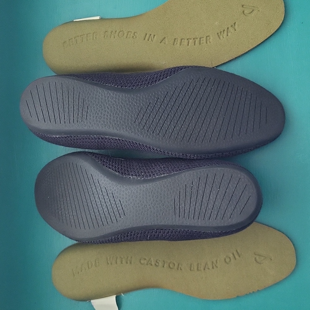 Allbirds Tree Breezers Ballet Flats - Navy - 9 - NWOT - Picture 4 of 5